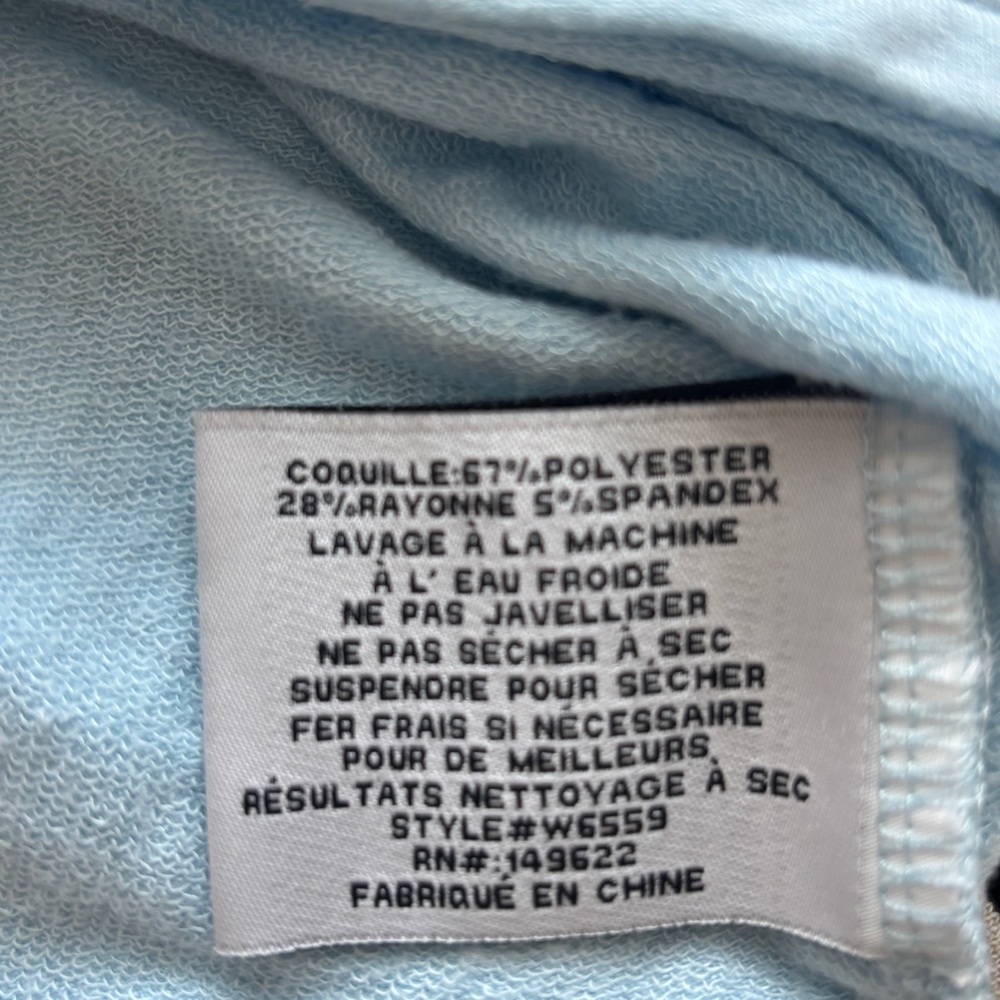 Walter Baker Shelby Cut Out Short Sleeve Top in Light Blue  Womens Medium - Picture 7 of 7